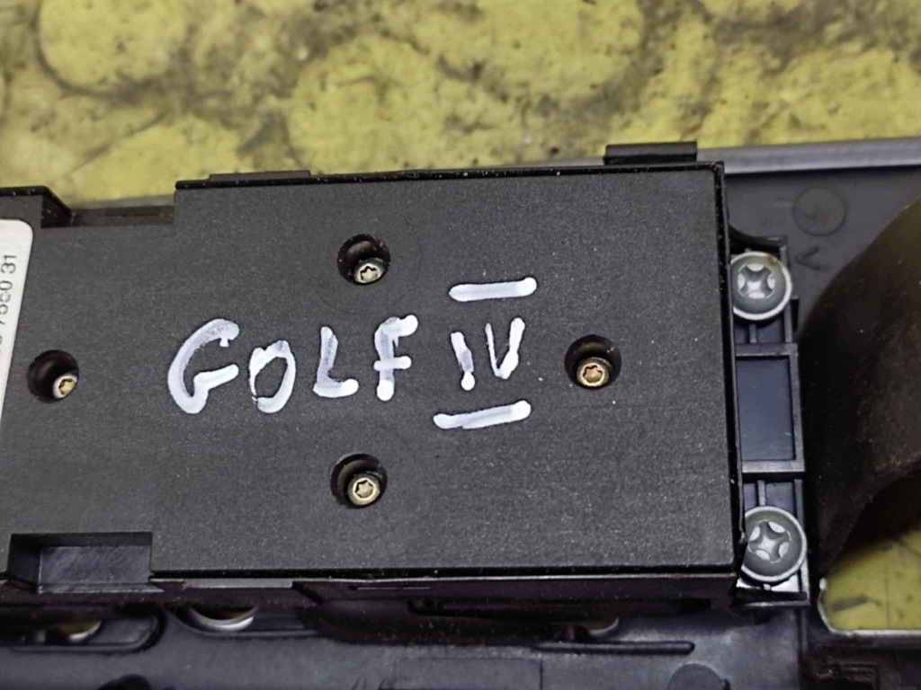 VW GOLF IV window control switch 1J4959857D