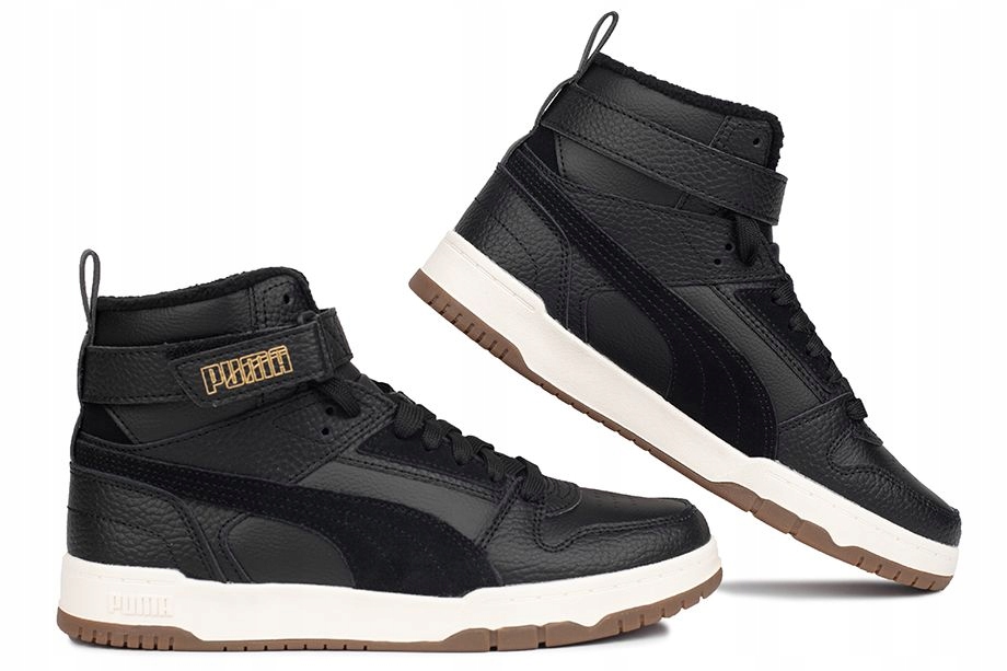 Puma dětské podzimní sportovní boty vysoké na suchý zip vel 38,5