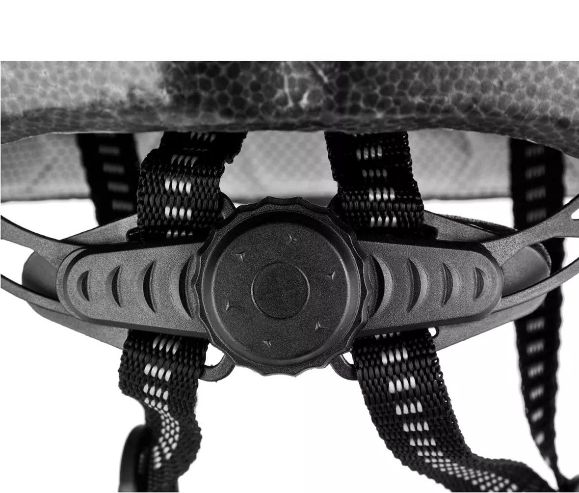 KASK ROWEROWY Z OKULARAMI MAGNETYCZNYMI lampka EPS + PC Rozmiar uniwersalny