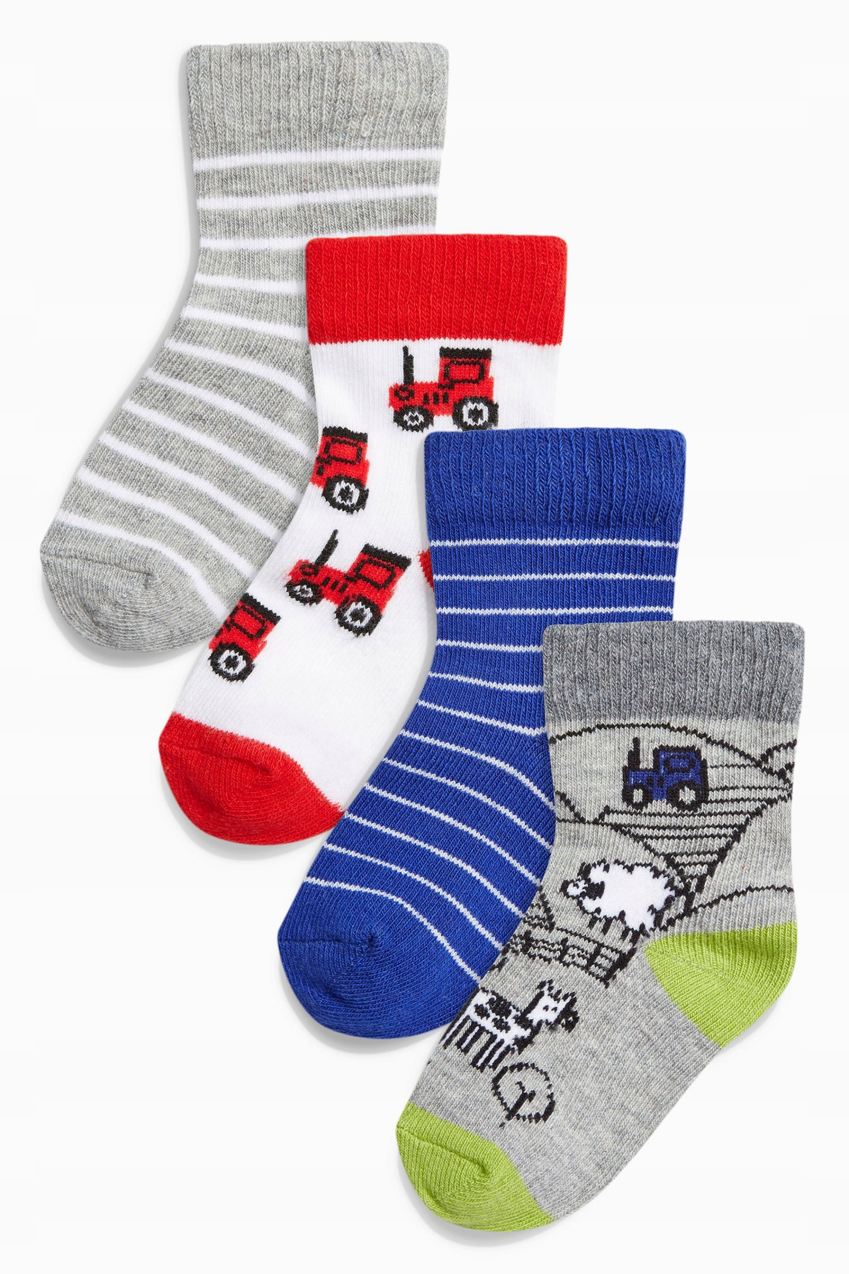 next 4 pary Skarpetki 0-3 miesiące 62cm