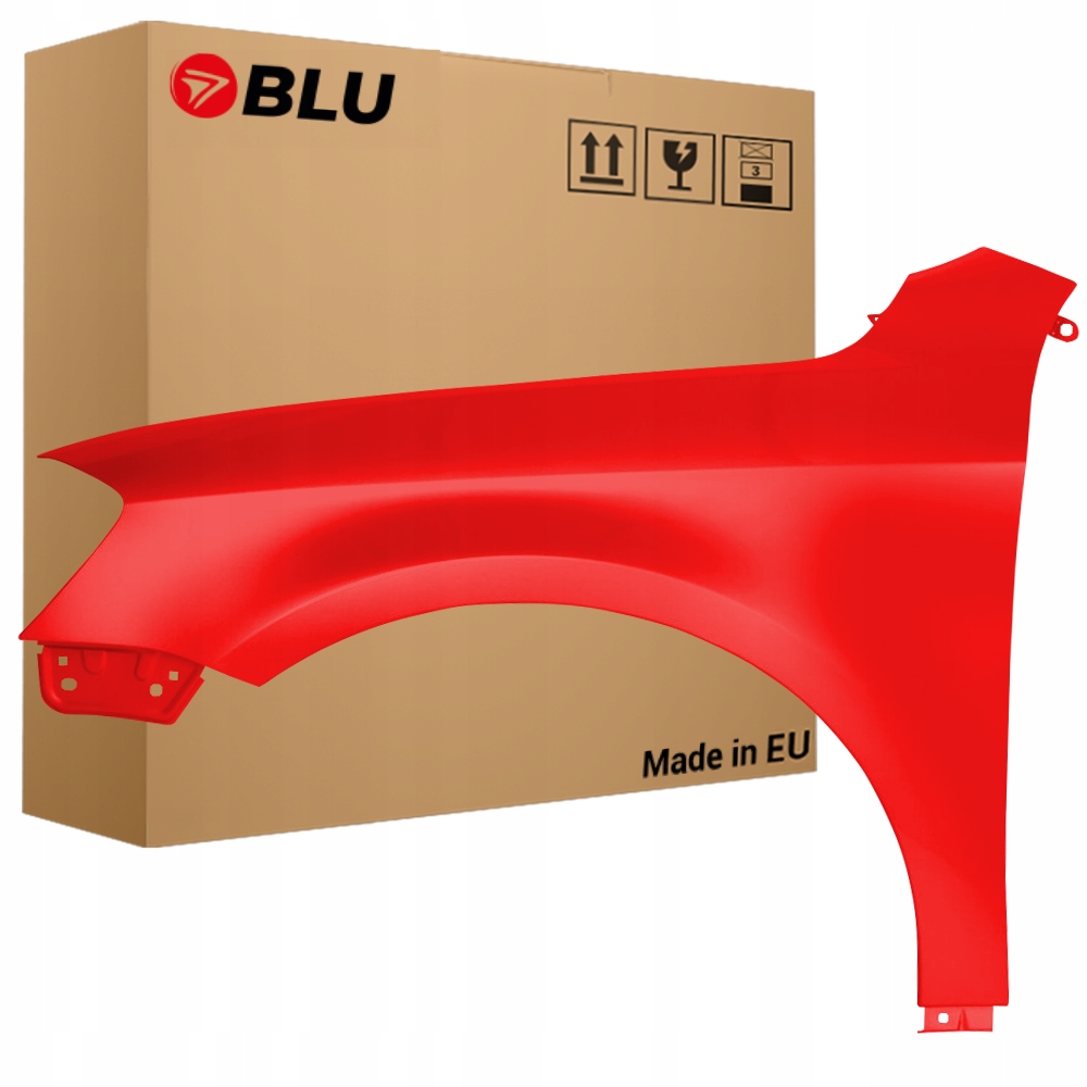 Blu Blatník Vw Passat B7 LY3D levý 10-14 červený přední pozink