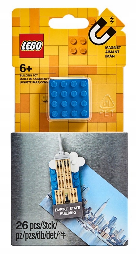 Lego Classic 854030 Lego 854030 Magnet S Budovou Empire State Nový