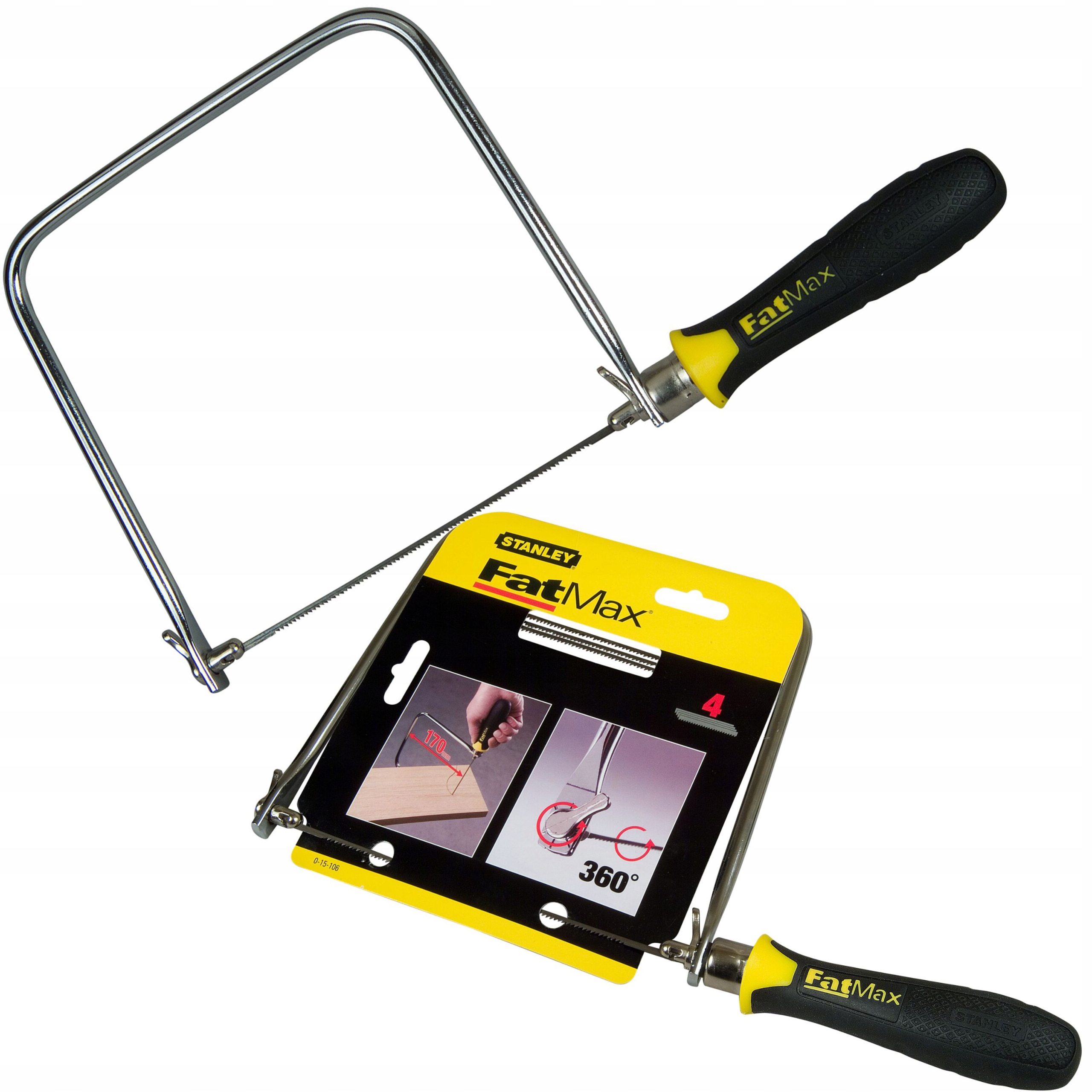 PIŁA WŁOSOWA 160MM FATMAX STANLEY 0-15-106