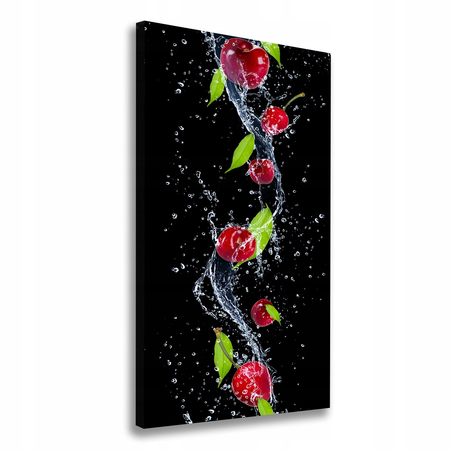 

Nowoczesny fotoobraz canvas na ramie Wiśnie 70x140