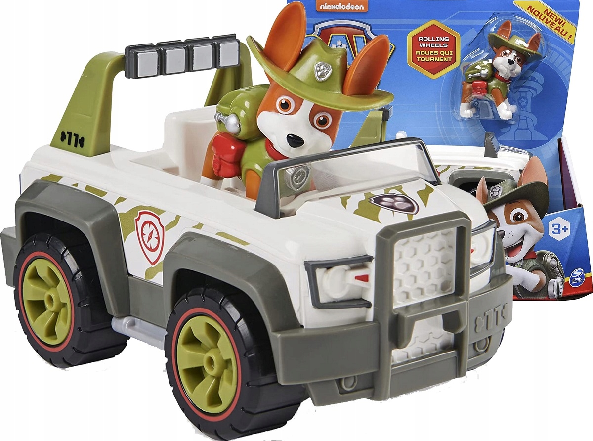 

Psi Patrol Pojazd Z Figurką Tracker 6059511
