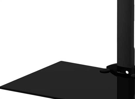 PÓŁKA ŚCIENNA RTV VIDEO SZKLANA SONOROUS PL 2610 Kod producenta PL2610BBLK