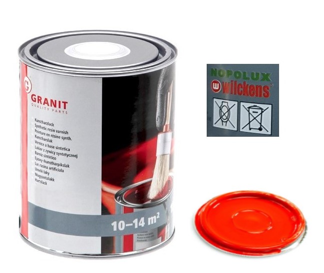 

Granit Farba Lakier czerwony Rauch Nopolux 1l