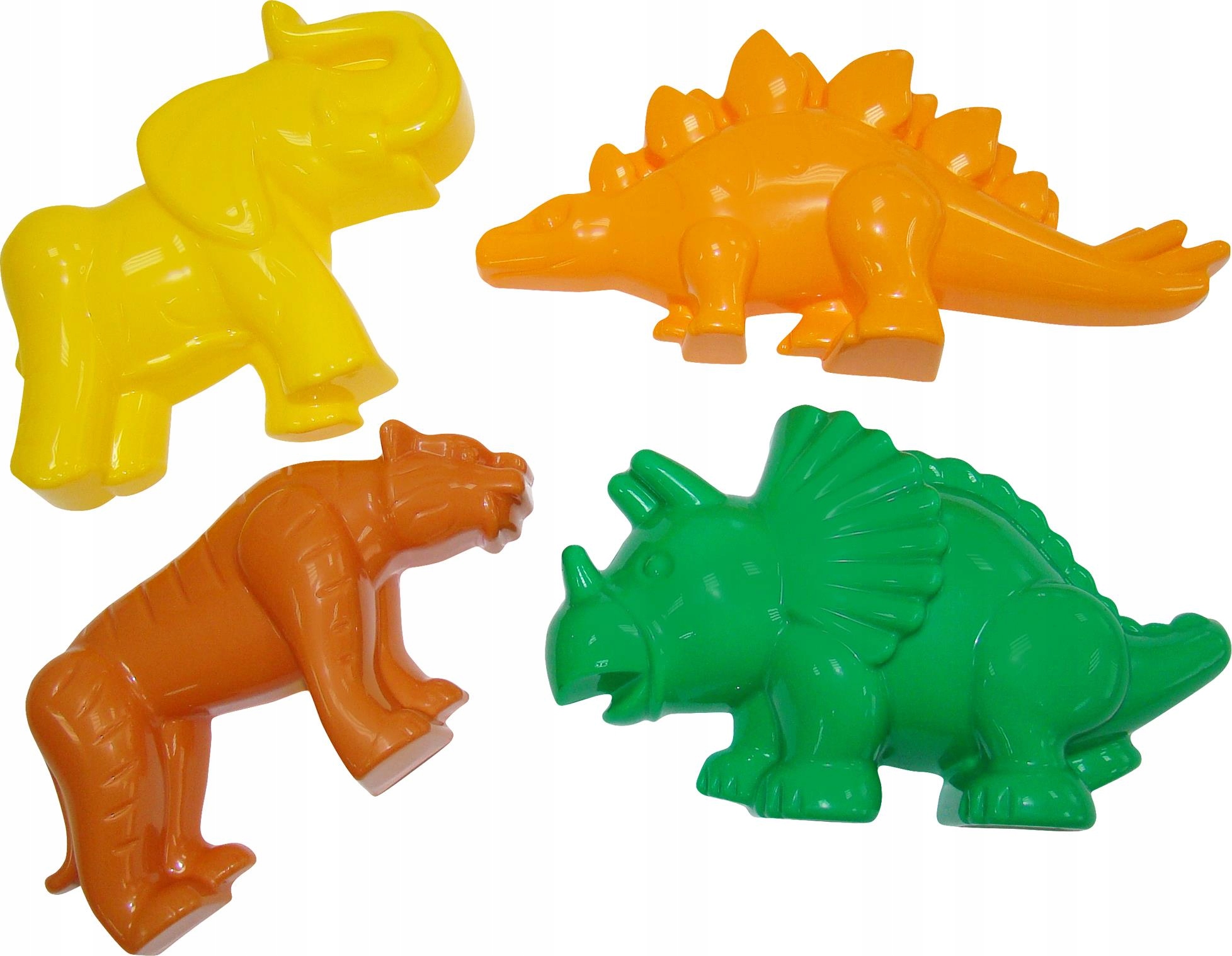 

Wader Foremki do piasku 4 elementy Dino Zwierzęta