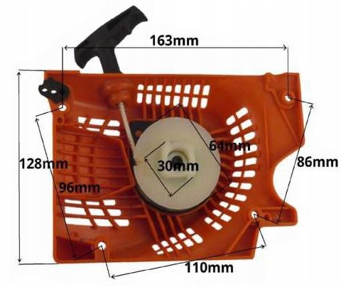 Starter Szarpak Piła Spalinowa Rozruch 4 Zęby HQ Model Inny
