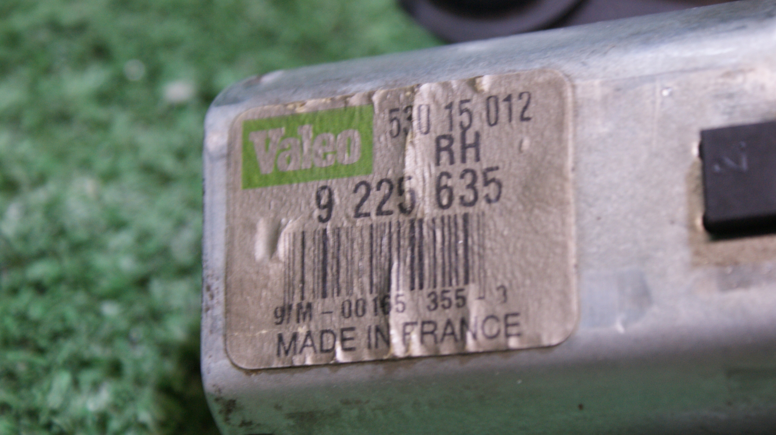 motor ablaktörlők hátsó OPEL COMBO C 9225635