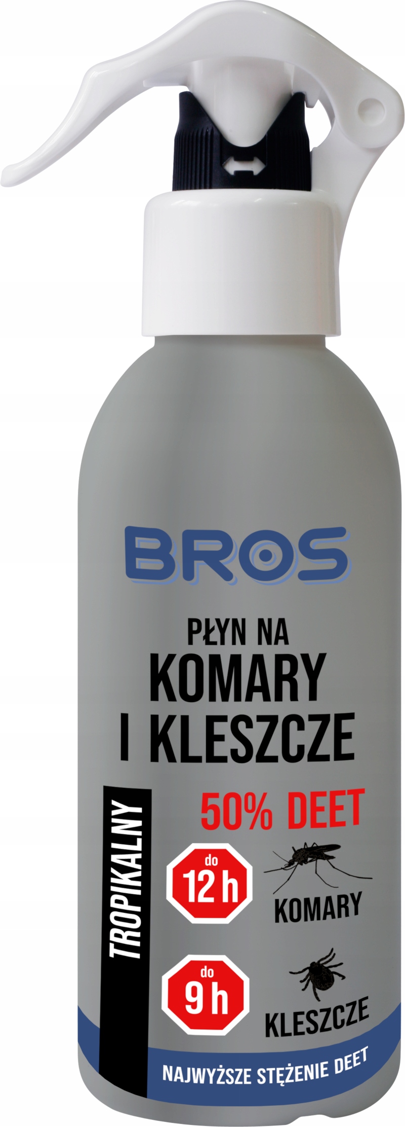 

Bros Płyn Na Komary I Kleszcze Max 25% Deet 130ml