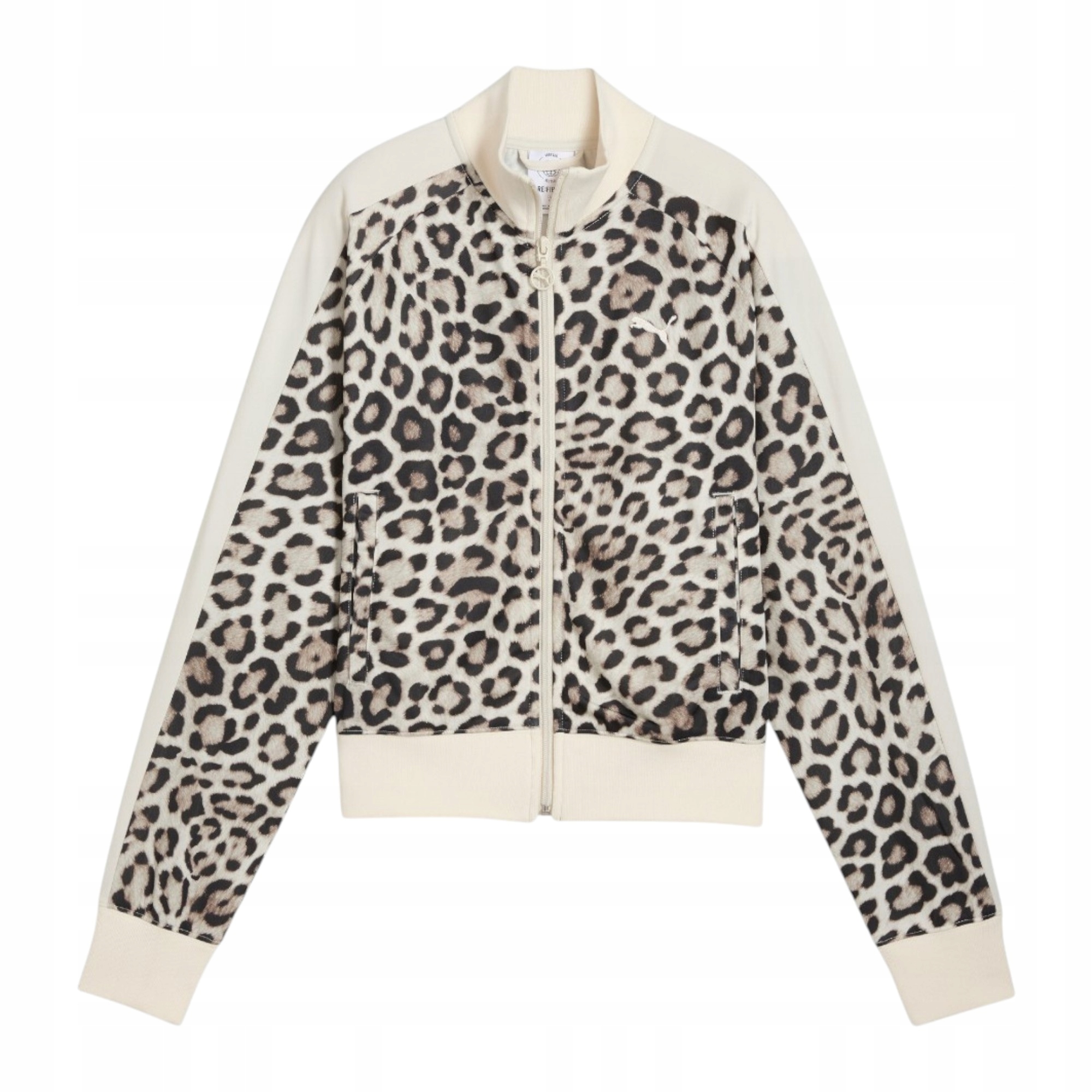 Dámská Mikina Se Stojáčkem zipem Puma T7 Leo Luxe 632342 91 vel. M