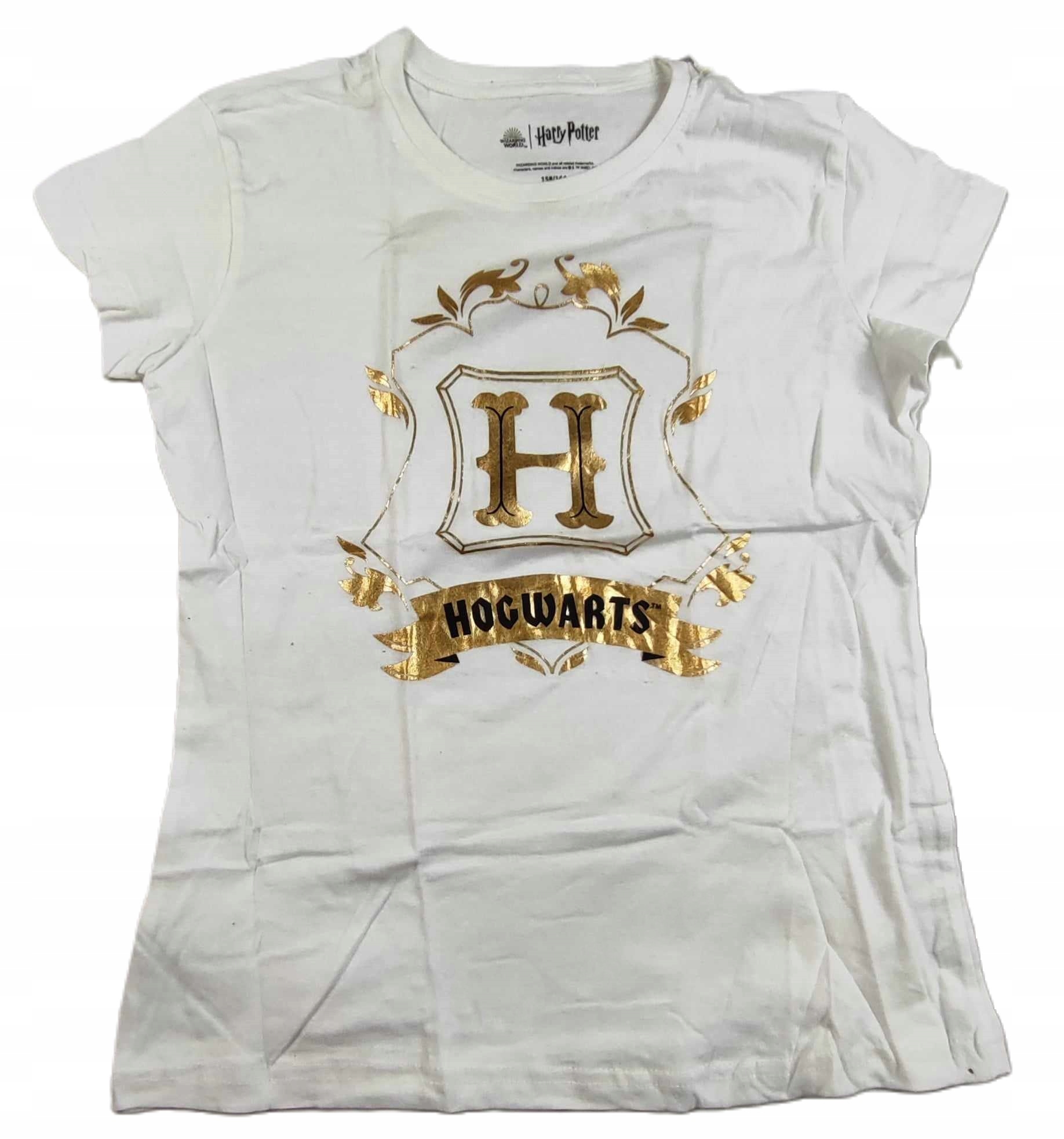 Harry Potter Detské tričko biele bavlna veľkosť 158-164
