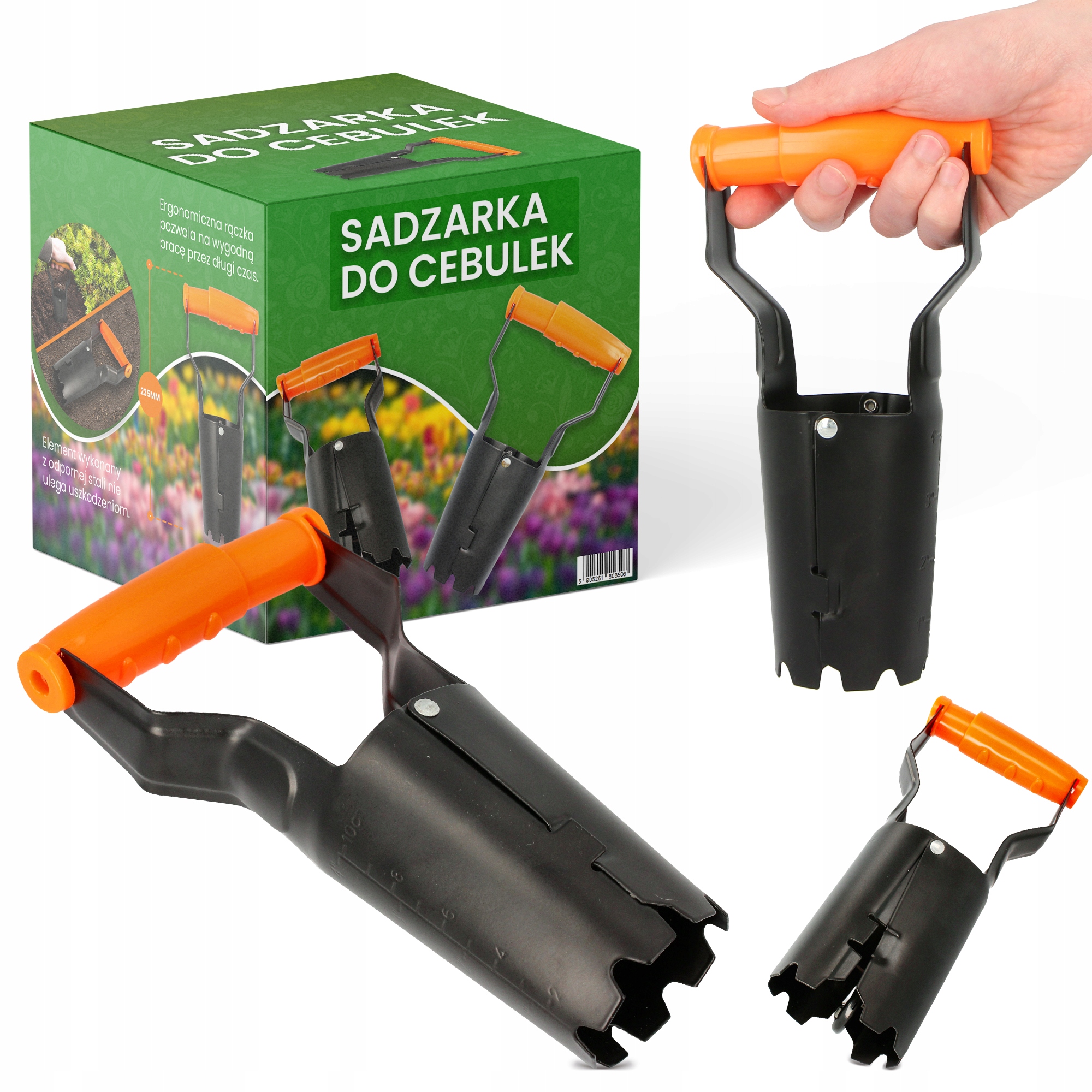 

Sadzarka Ręczna Pikownik Rozsadnik Cebulek Kwiatów