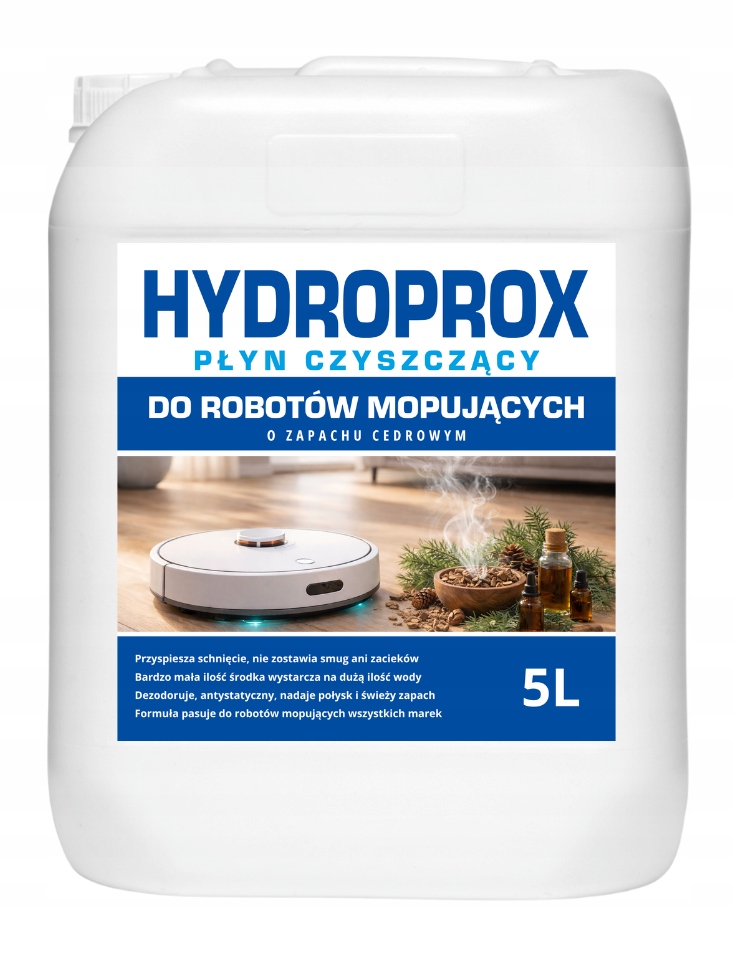 Hydroprox – Čisticí Kapalina Pro Mopovací Roboty S Vůní Cedru 5 L