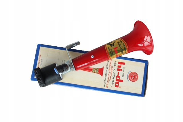 Turecká fanfárová píšťalka klakson přídavný pneumatický Gwizd Tir 24V