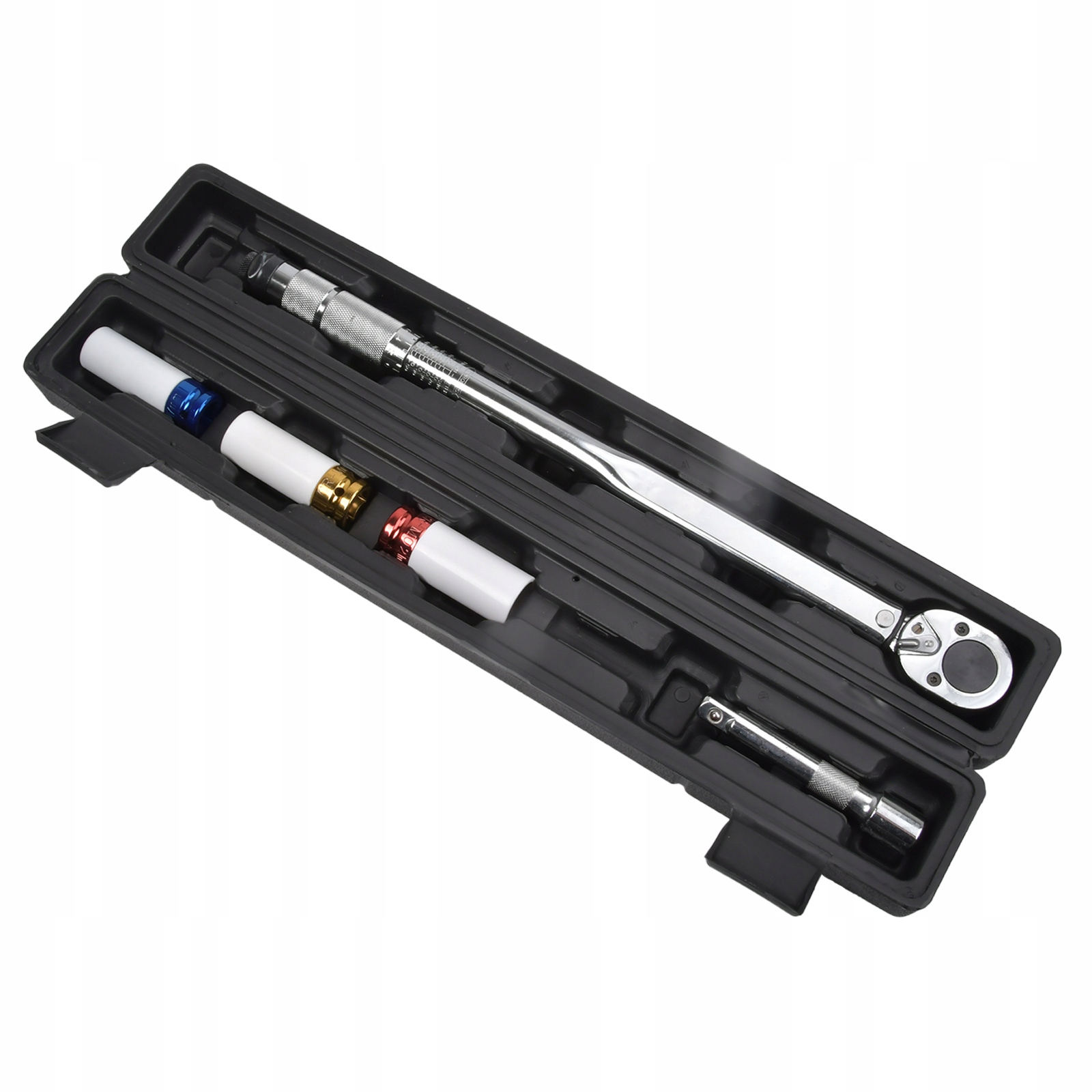 Momentový Klíč 1/2 40-210 Nm 3 Nástavce