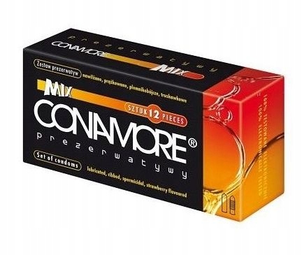 

Conamore MIX Zestaw Prezerwatyw 12szt