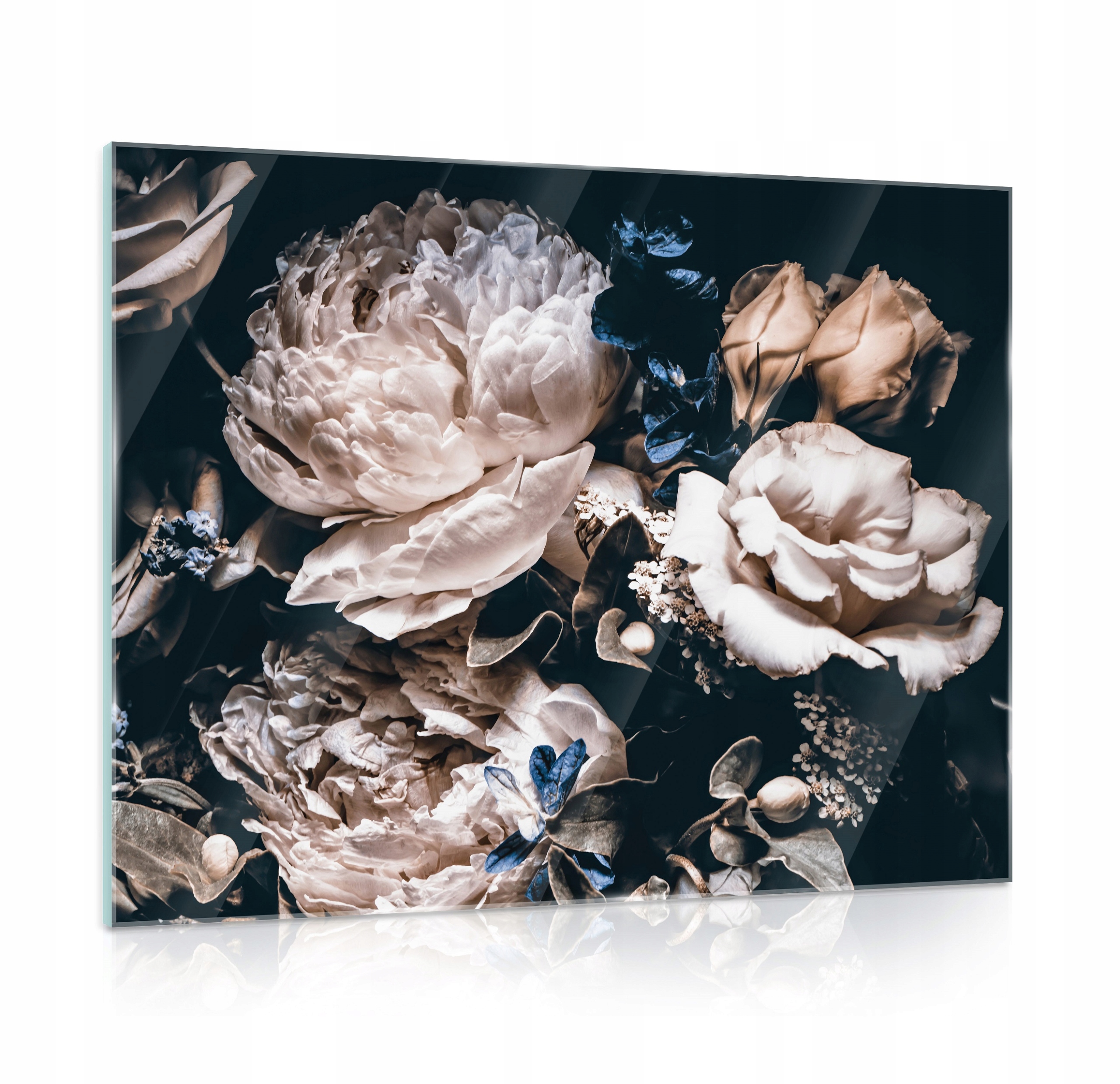 Obraz na skle Květiny do kuchyně 80x60