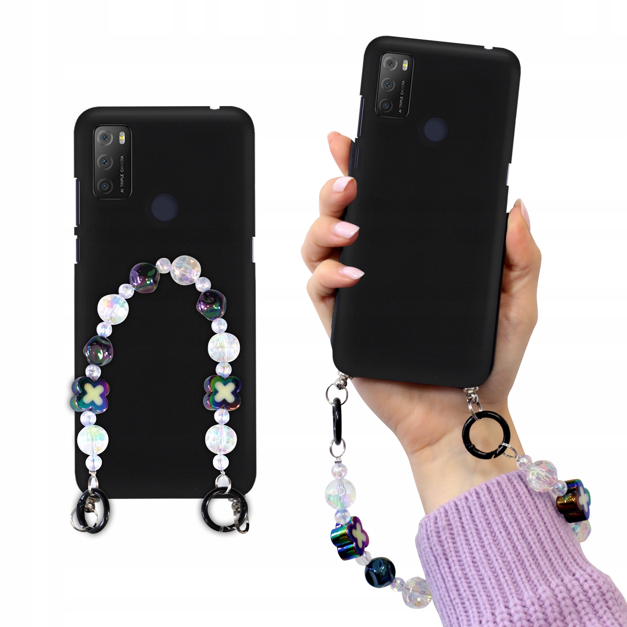 Pouzdro Black Pro Alcatel 1S 2021 Korale Holo