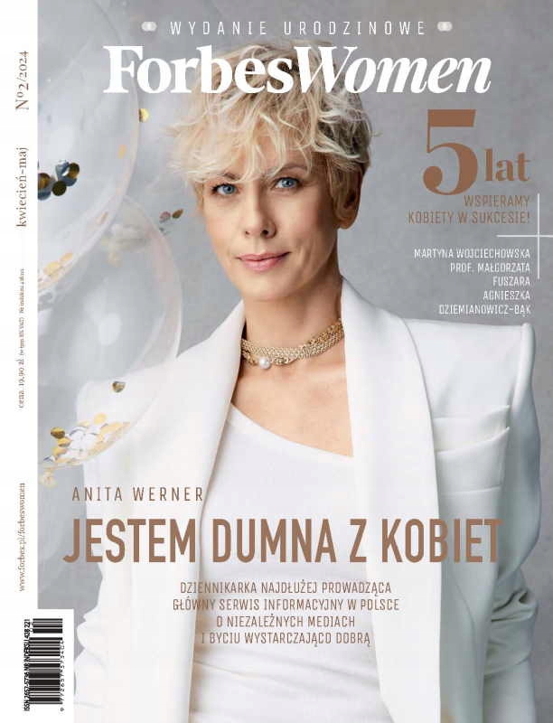 2/2024 FORBES WOMAN ANITA WERNER RÓWNA FIRMA