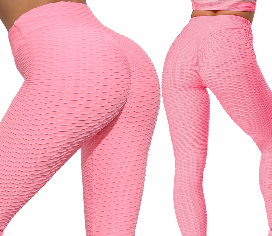 

Legginsy Antycellulitowe Push Up Karbowane L
