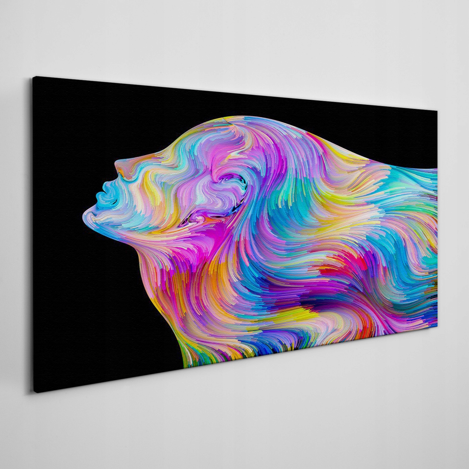 

Obraz na ramie płótno Twarz Impresjonizm 120x60 cm