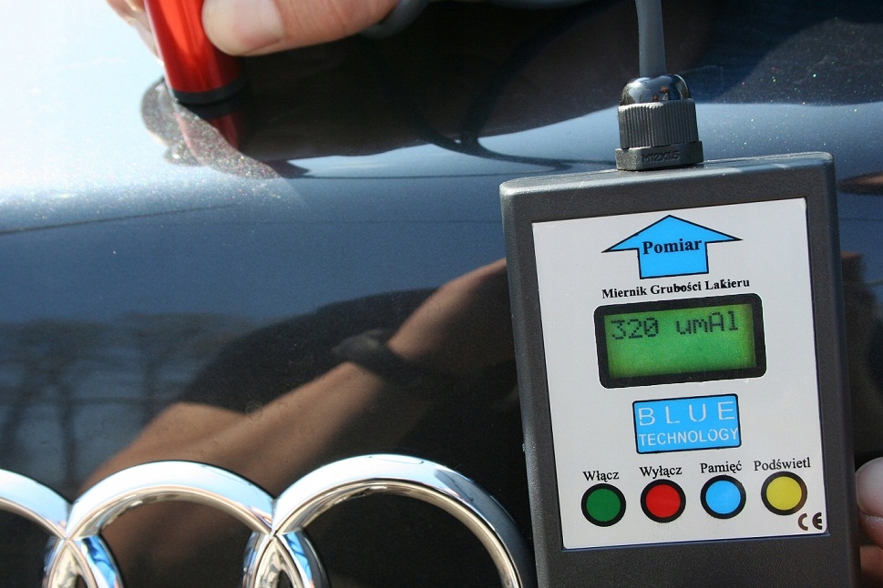 MIERNIK GRUBOŚCI LAKIERU STAL ALUMINIUM TESTER Kod producenta 10SAL