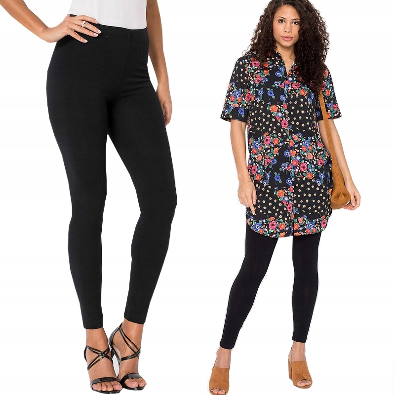 

Legginsy Bambusowe Czarne Długie spodnie 8 XXL/3XL