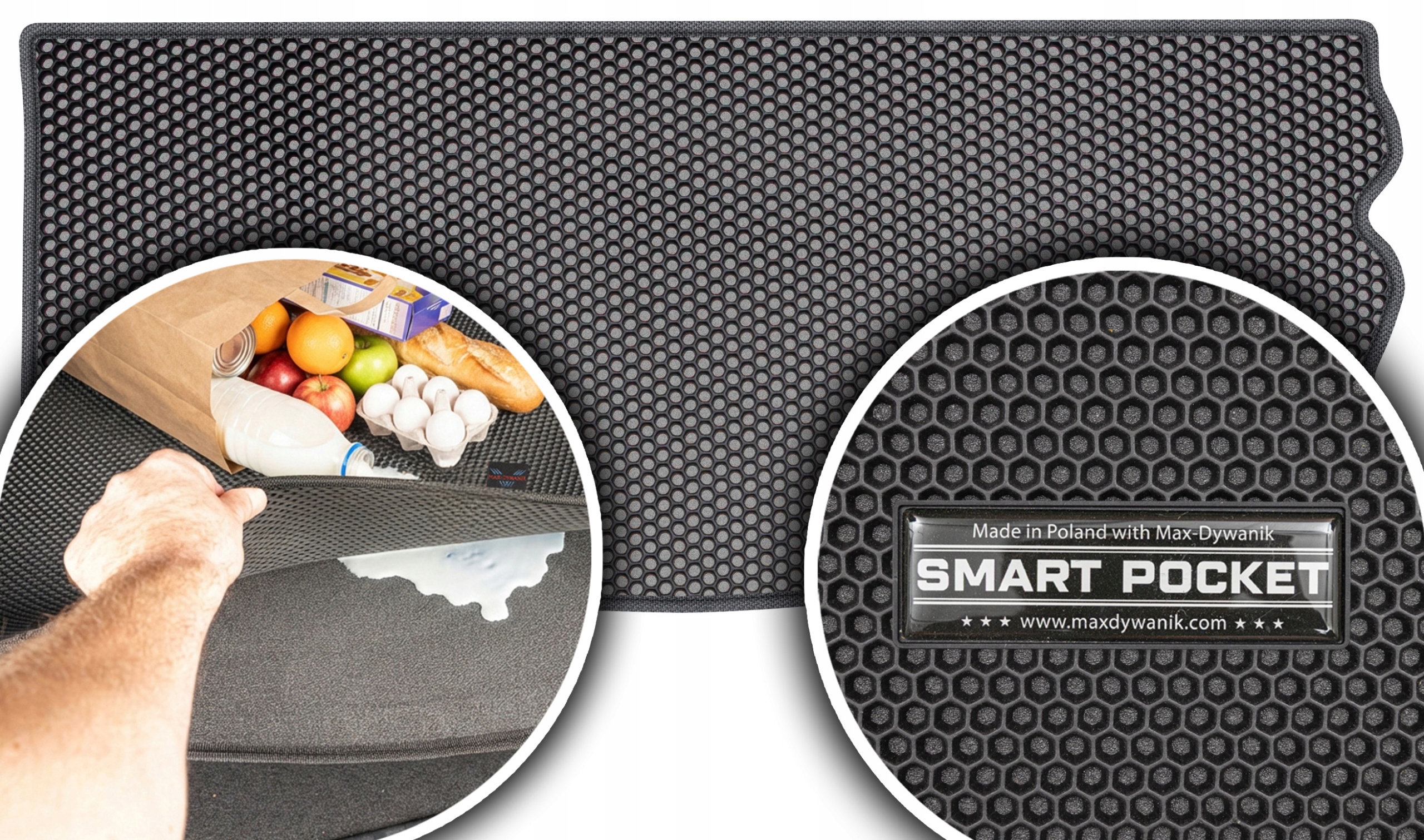 Mercedes R-Class 2005-2013 Vložka do zavazadlového prostoru Eva Smart Pocket