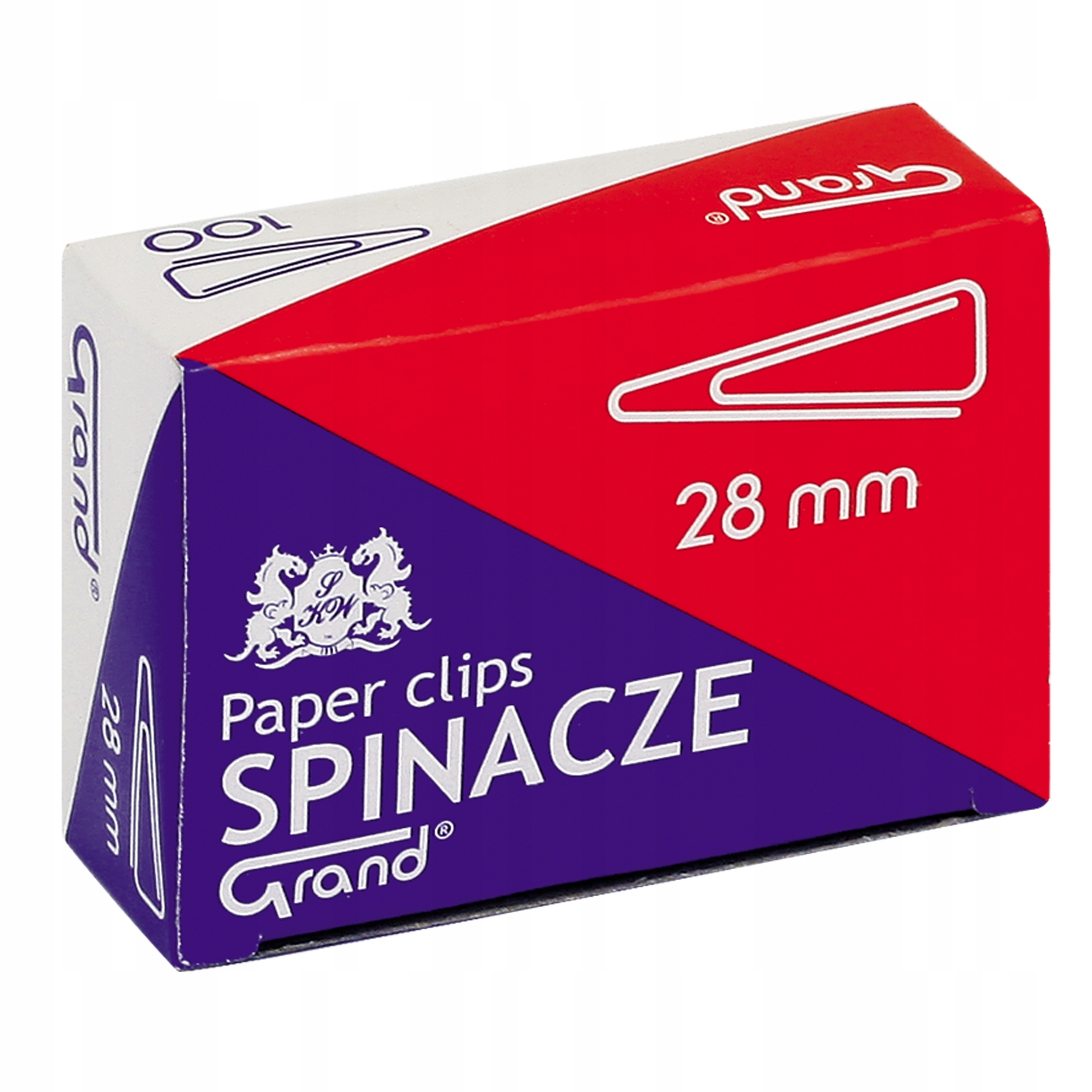 

Spinacze Trójkątne Biurowe T-28 Grand 100 sztuk
