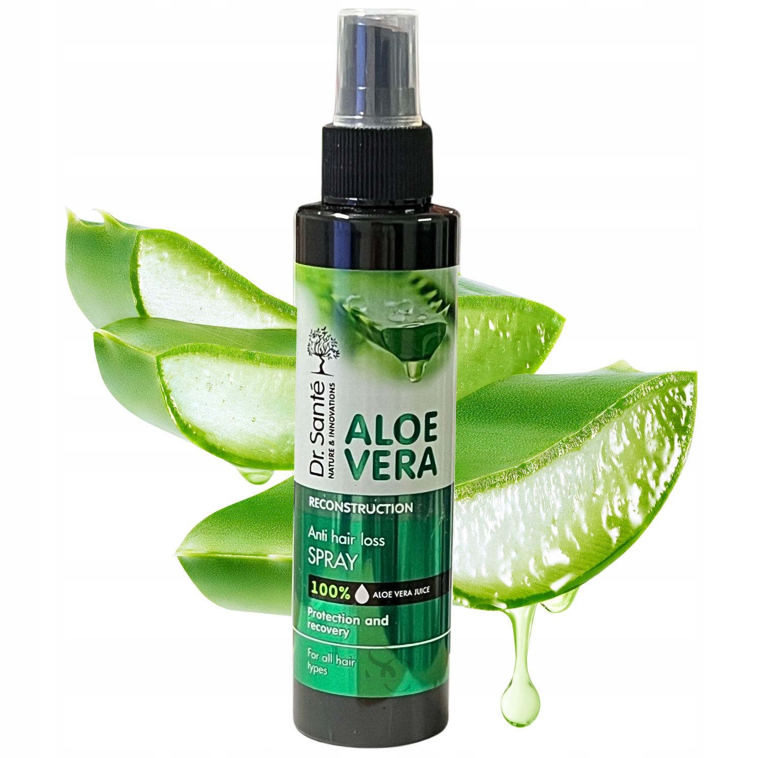 

Dr Sante Odżywka w sprayu aloes przeciw wypadaniu