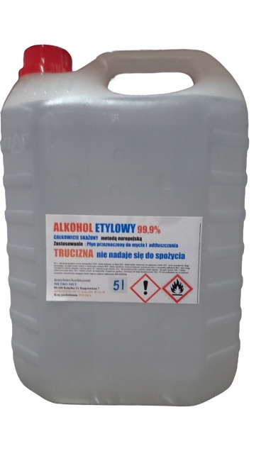 

Etanol 99,9% skażony 5L
