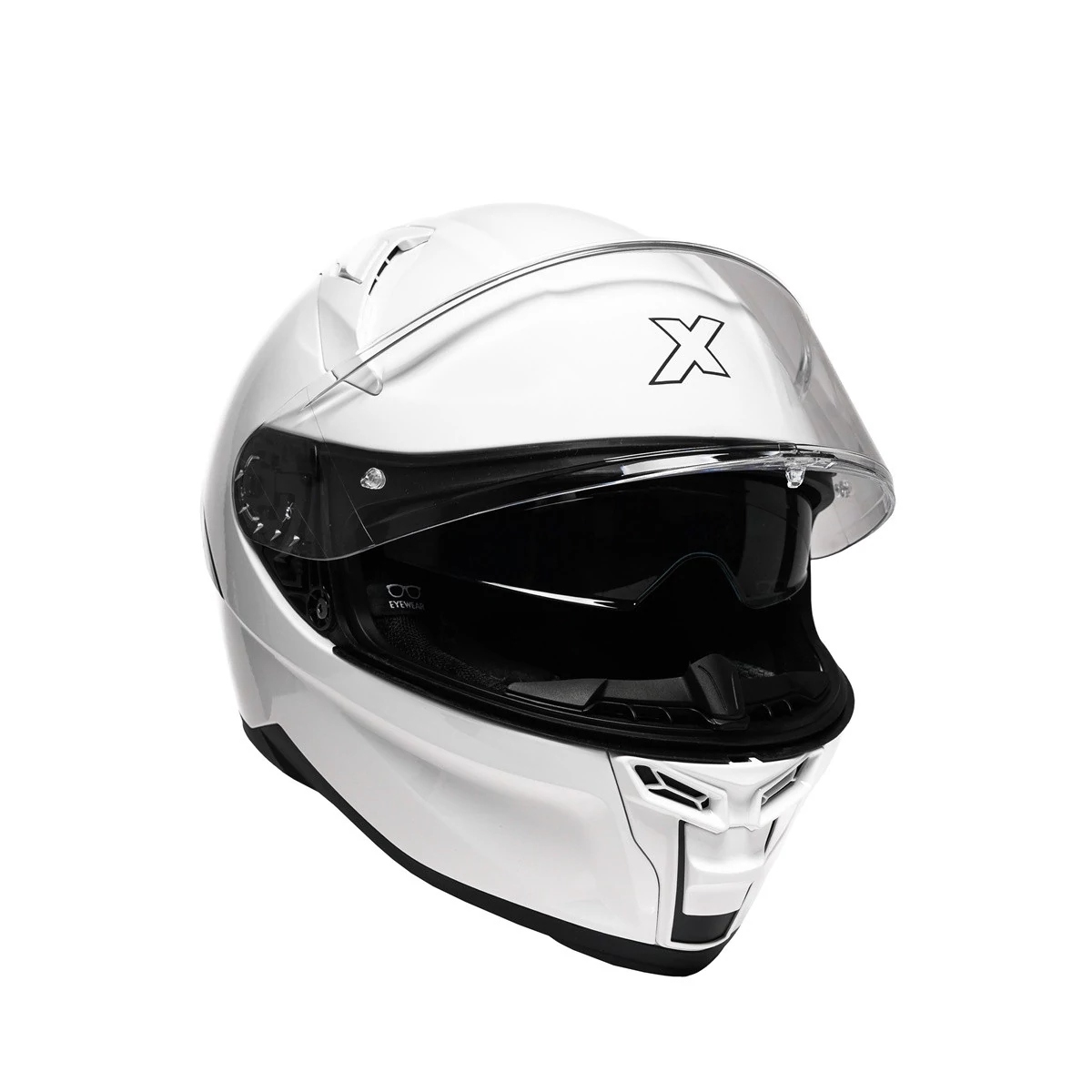 Motocyklová prilba Roxar Bayamo Evo Z-Line (kol. Biela lesklá) 2XL