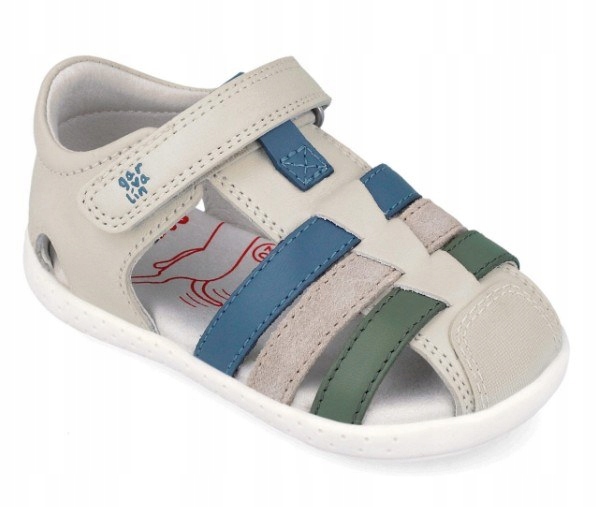 Sandały Dziecięce Barefoot Garvalin First Steps Sporco R.24