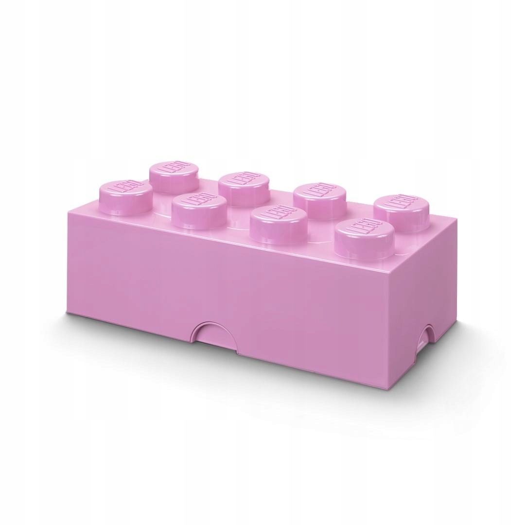 Lego (r) kontejner kostka osmička růžová světlá
