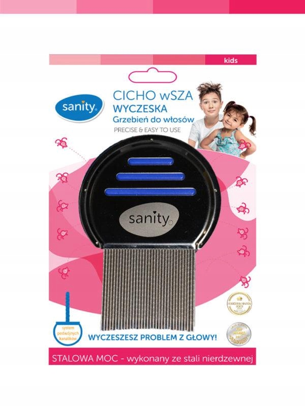 

Cicho wSZA Wyczeska Grzebień do włosów 1szt.