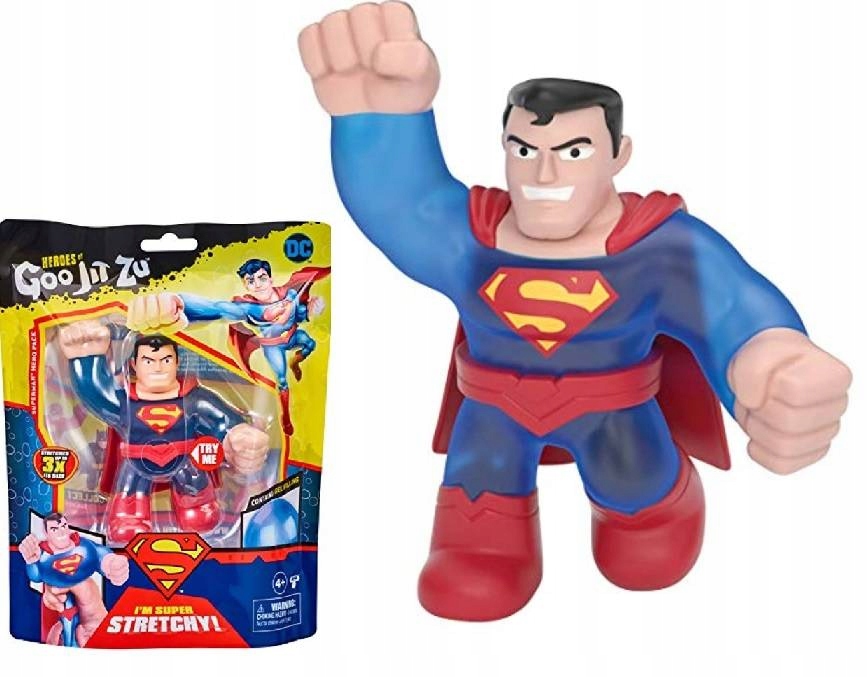

Goo Jit Zu Superman Marvel Figurka Squishy Heroes