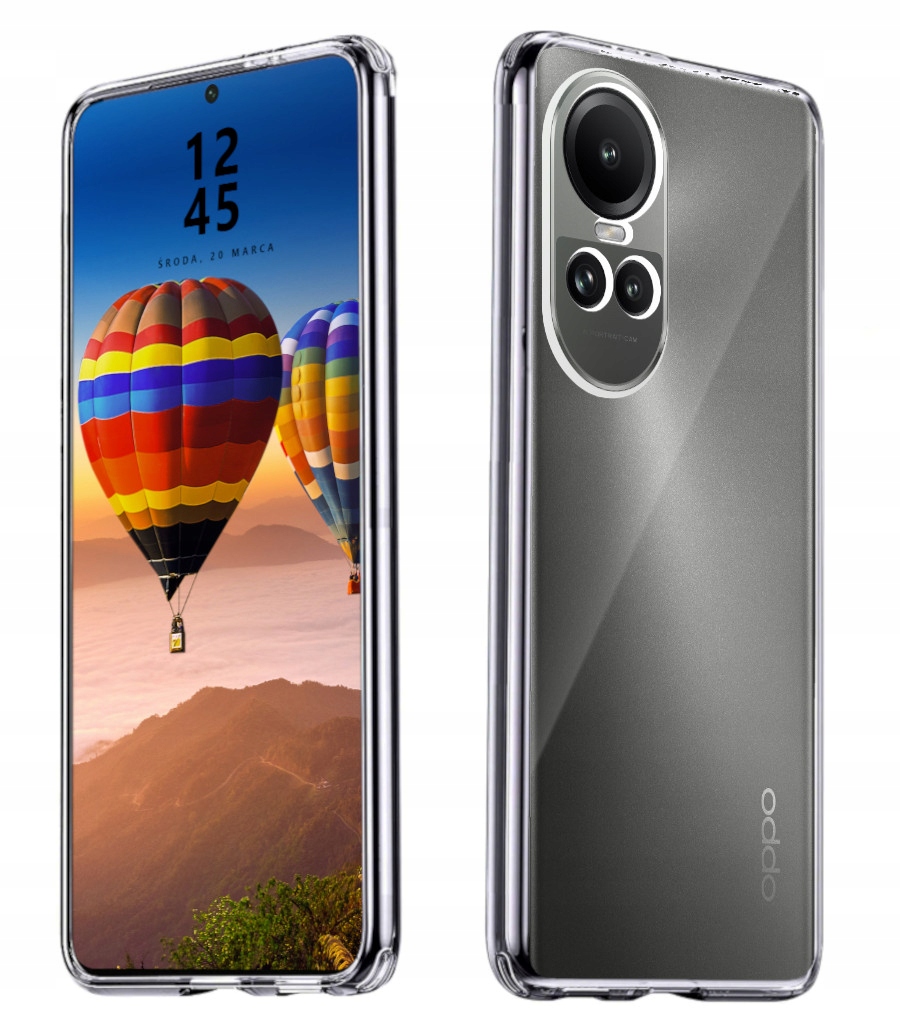 Etui do Oppo Reno 10 Pro 5G PRZEŹROCZYSTE CASE Typ plecki