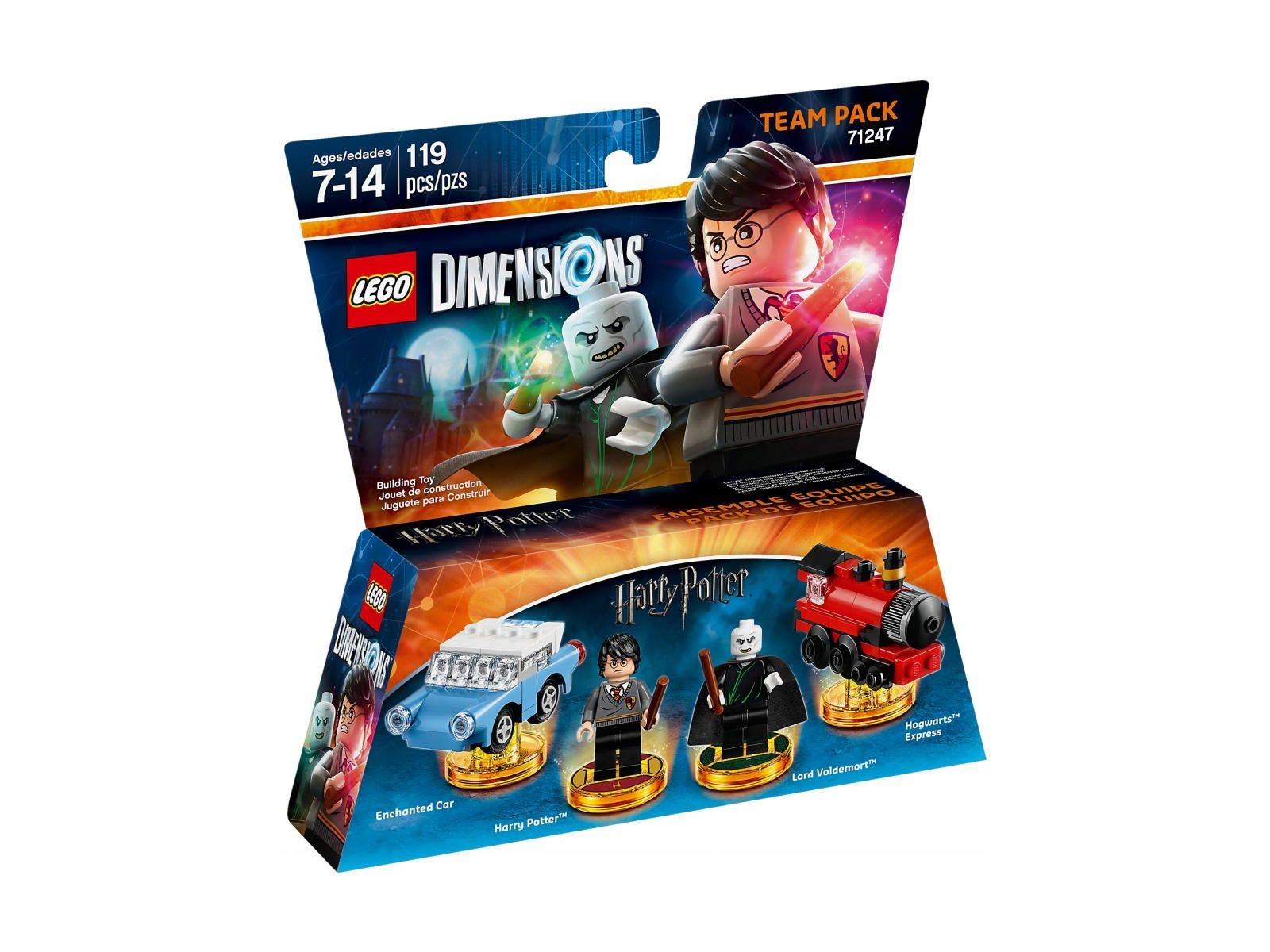 nový Lego Dimensions 71247 Harry Potter Voldemort Misb 2016
