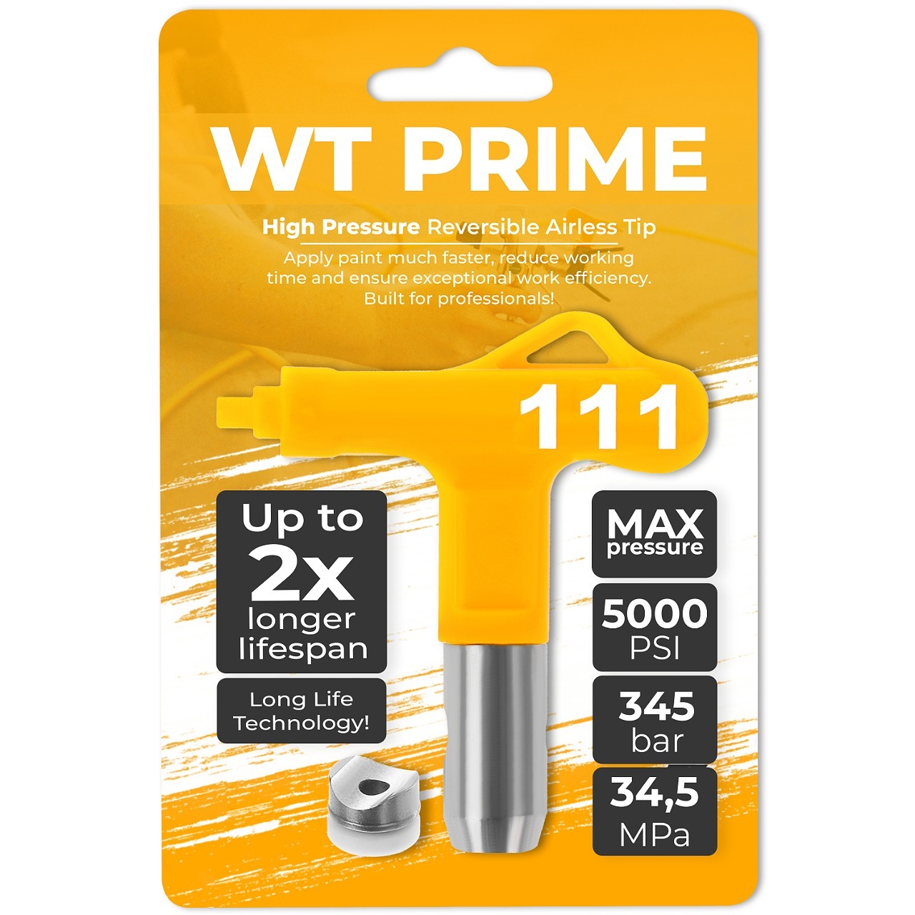 Vysokotlaková tryska Wt Prime 111 Hydrodynamický malířský agregát