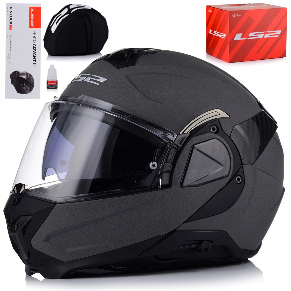 Motocyklová Prilba LS2 FF910 Advant Solid Concrete Čeľusťová Pinlock