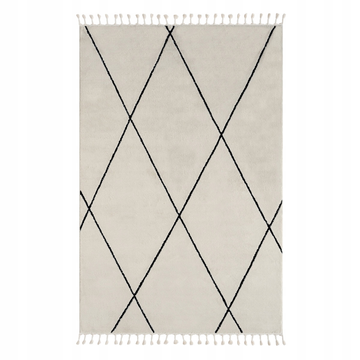 160x230 Kusový koberec Moroccan Charm weiß