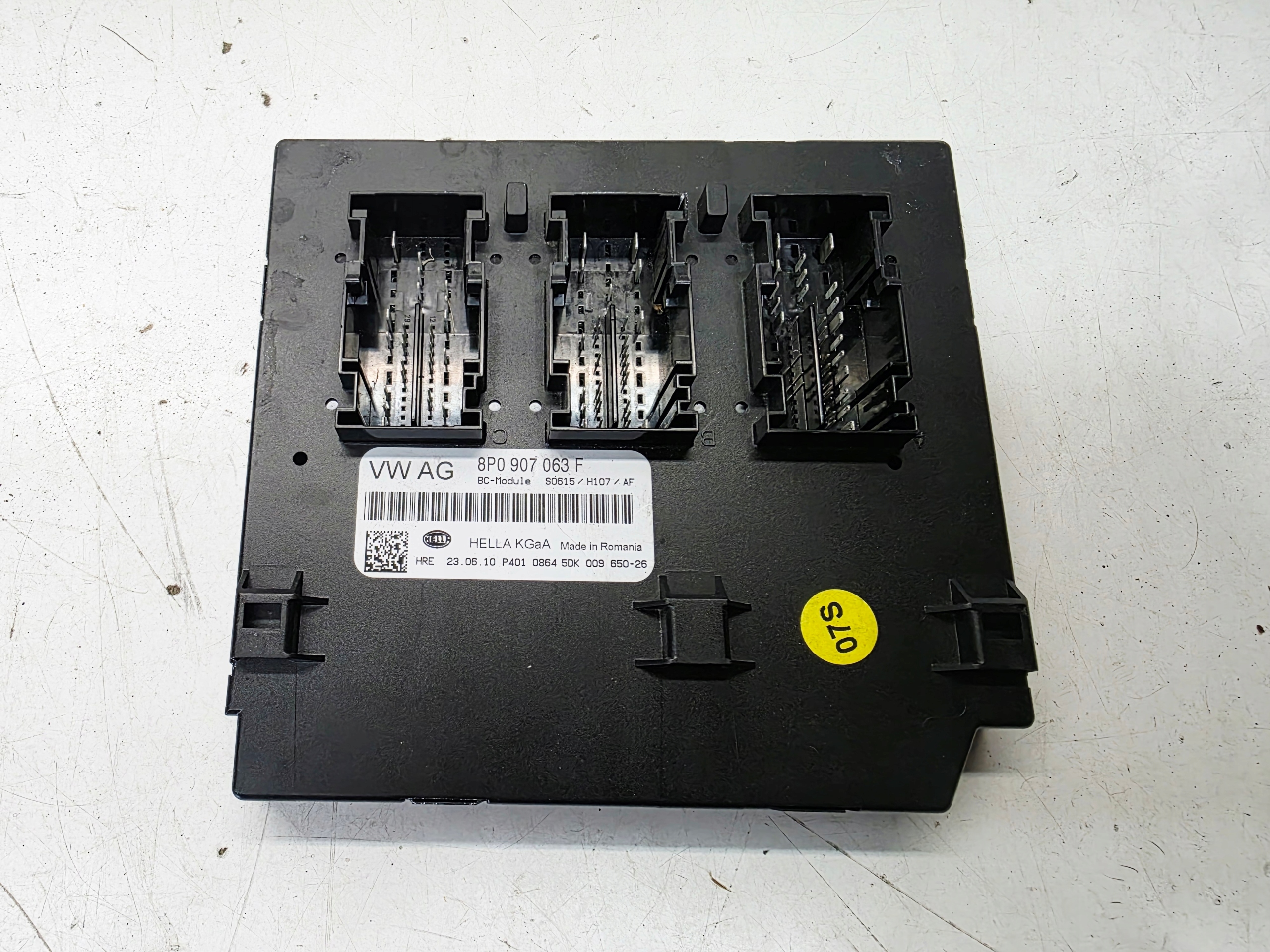 module control unit BCM AUDI A3 8P LIFT 8P0907063F