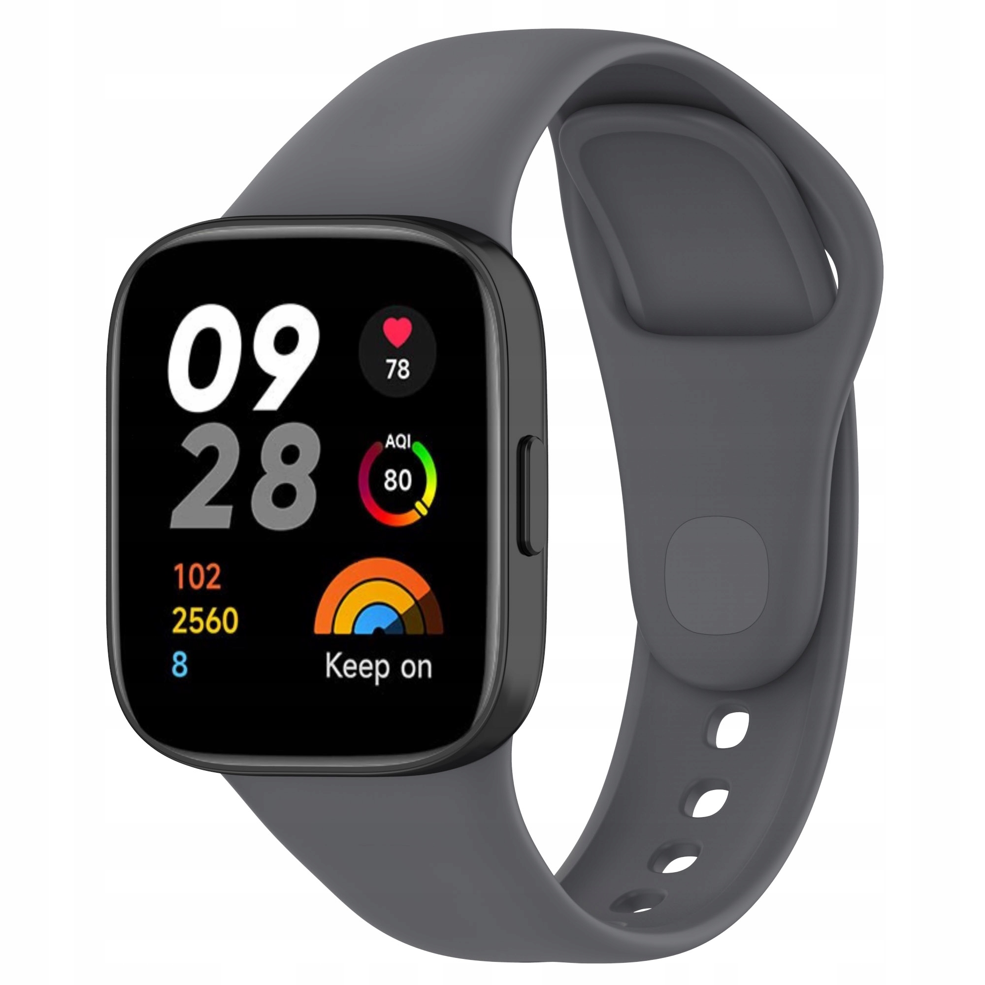 

Pasek Silikonowy Do Xiaomi Redmi Watch 3 Gray