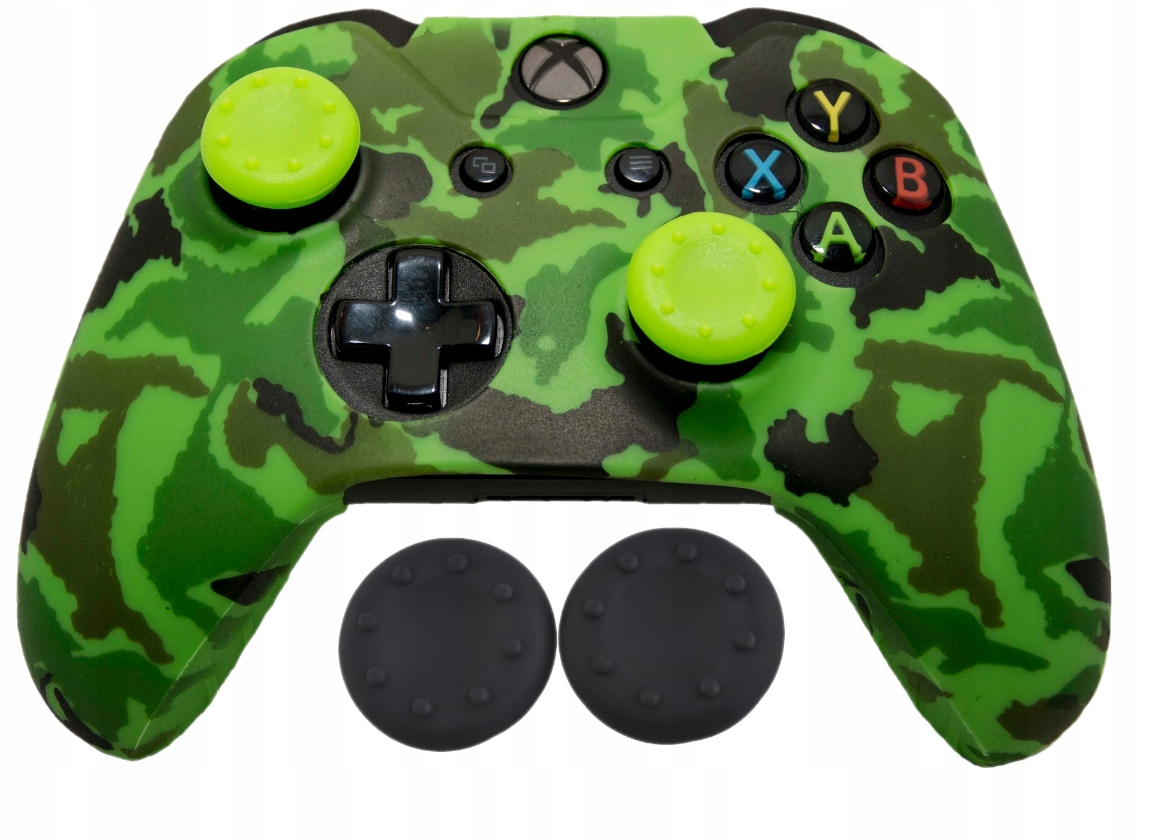 ETUI OCHRONNE OSŁONA NAKŁADKA SILIKON POKROWIEC DO PADA XBOX ONE +2 GRIPY