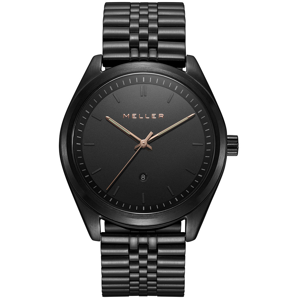 Pánské Hodinky Meller 6Č.-3BLACK, černý náramek