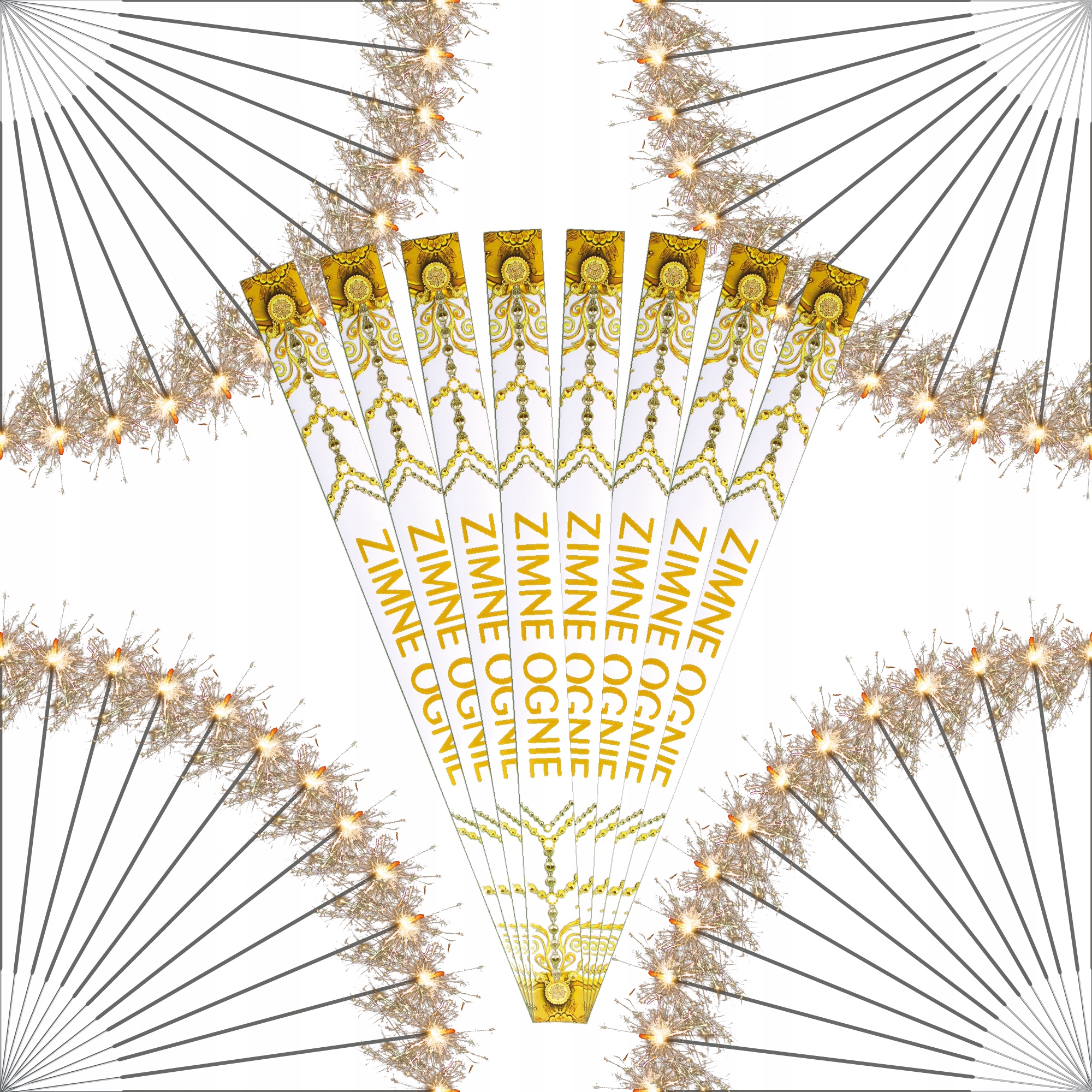 

Długie Zimne Ognie 70 CM ---* 48 Szt Wesele