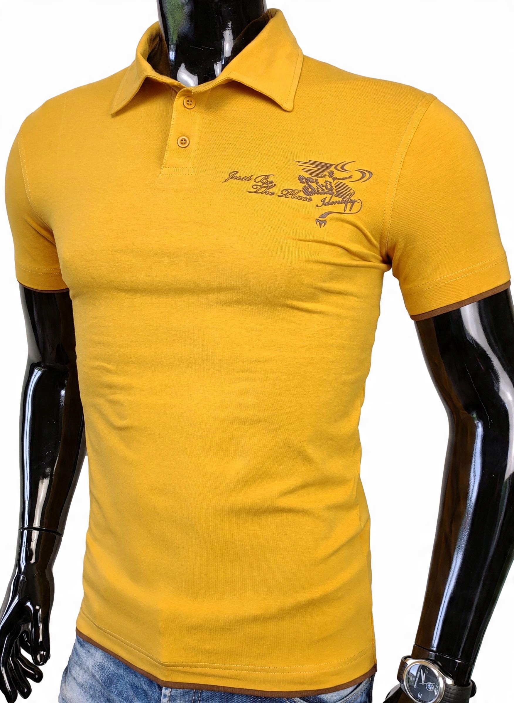 

Koszulka Męska Polo Bursztynowa 137P r. XL