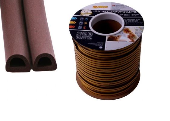 USZCZELKA DO OKIEN I DRZWI PROFIL D Kod producenta D12